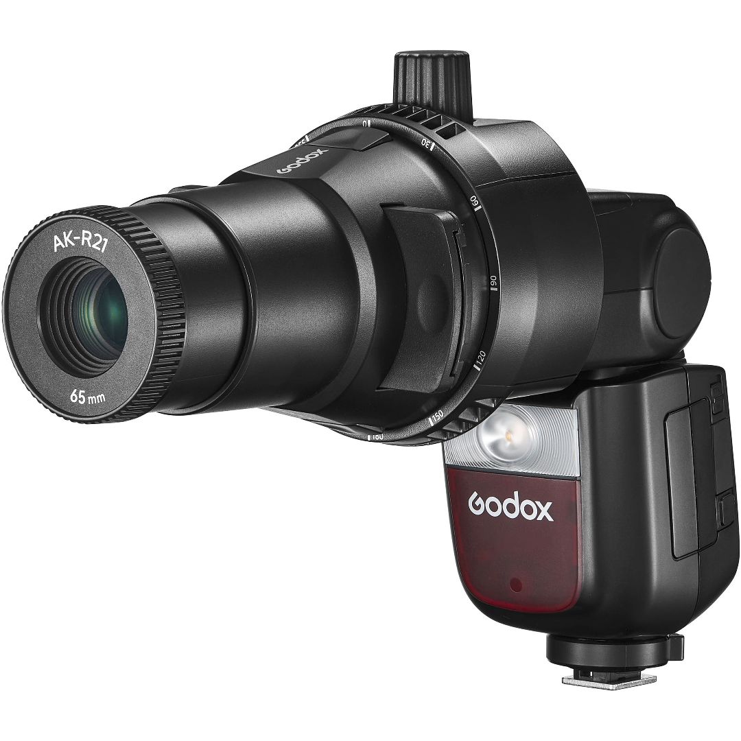 Godox AK-R21 Projection Attachment za bliceve V1, AD100Pro, AD200Pro - 4